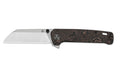 Couteau pliant QSP Penguin Plus 130XLE1 manche en carbone/titane noir et bronze 11,4cm