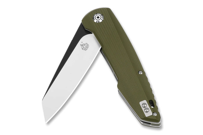 Couteau pliant QSP Phoenix 108B manche en G10 vert 12,4cm