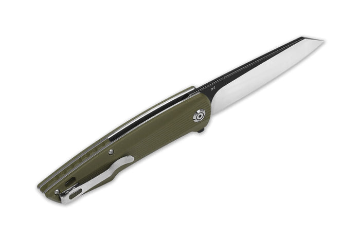 Couteau pliant QSP Phoenix 108B manche en G10 vert 12,4cm