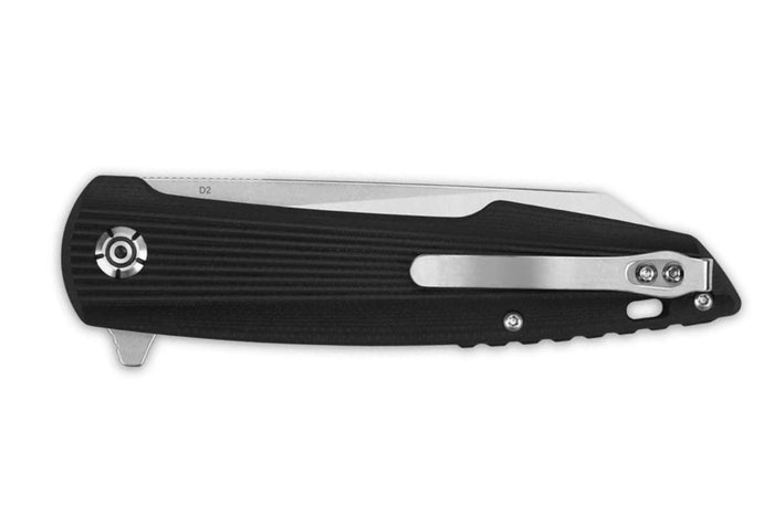 Couteau pliant QSP Phoenix 108C manche en G10 noir 12,4cm