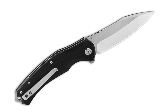 Couteau pliant QSP Snipe 121C manche G10 noir 12cm