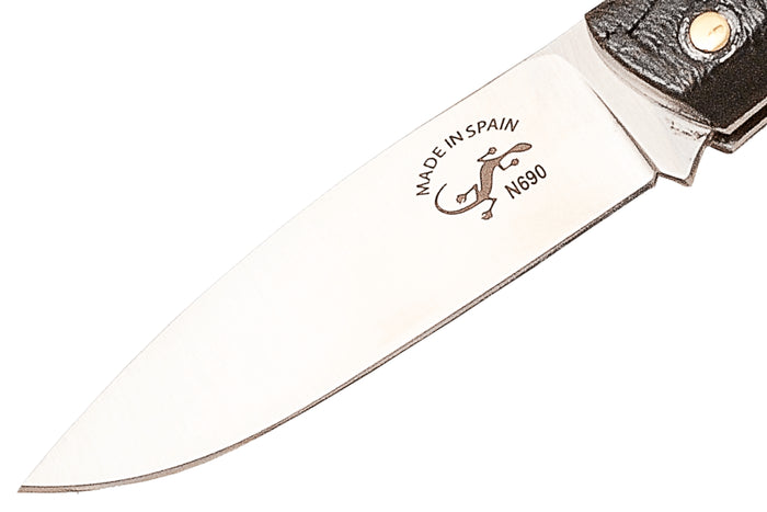 Couteau pliant Salamandra manche corne de buffle 9cm