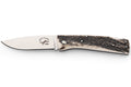 Couteau pliant Salamandra manche corne de cerf 9,5cm