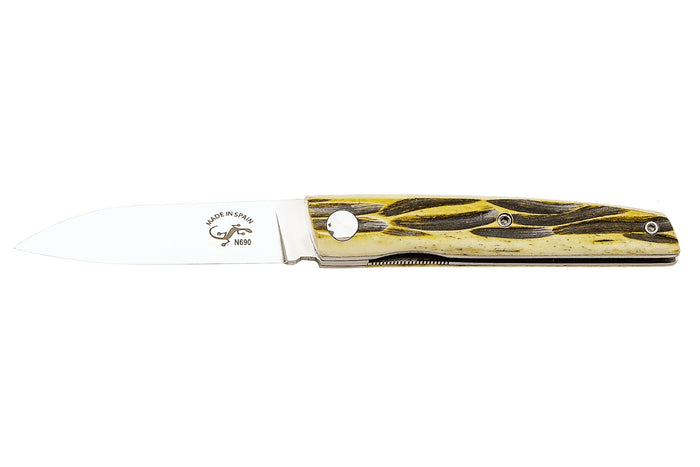 Couteau pliant Salamandra manche os 9cm
