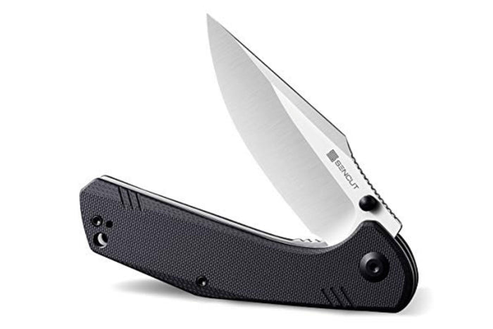 Couteau pliant Sencut Actium SA02B manche en G10 noir 11,5cm