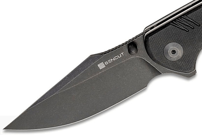 Couteau pliant Sencut Actium SA02C manche en G10 noir 11,5cm