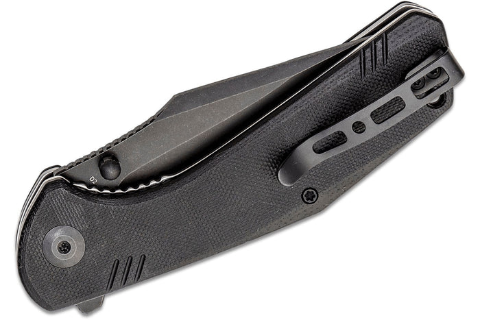 Couteau pliant Sencut Actium SA02C manche en G10 noir 11,5cm