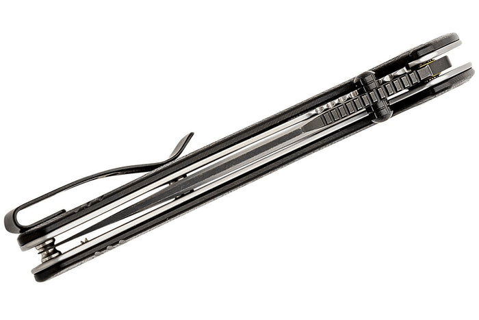 Couteau pliant Sencut Actium SA02C manche en G10 noir 11,5cm