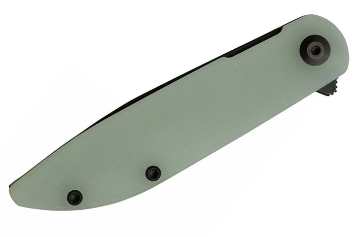 Couteau pliant Sencut Bocll II S220192 lame noire manche en G10 naturel 9,5cm