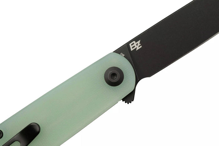 Couteau pliant Sencut Bocll II S220192 lame noire manche en G10 naturel 9,5cm
