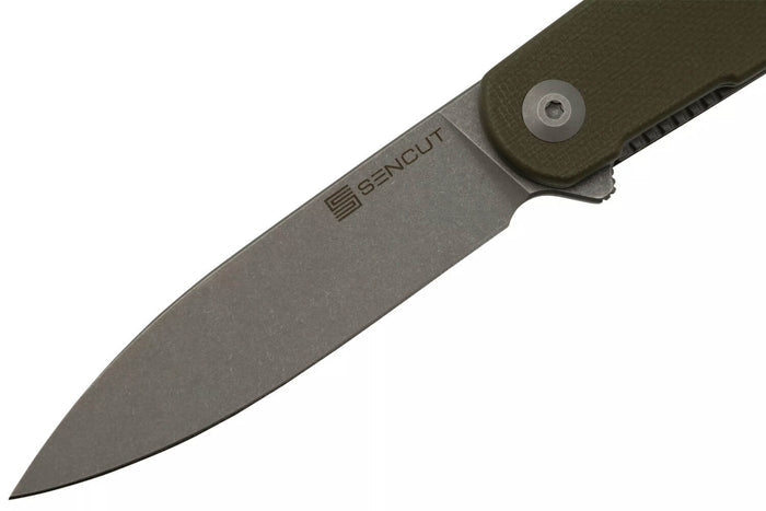 Couteau pliant Sencut Bocll II S220194 manche en G10 vert 9,5cm