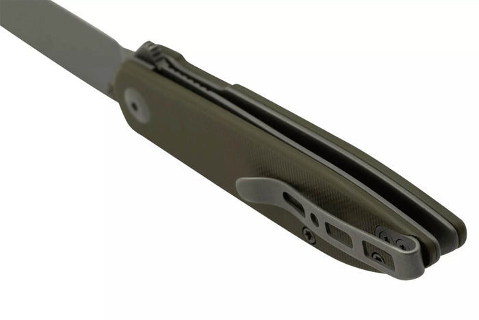 Couteau pliant Sencut Bocll II S220194 manche en G10 vert 9,5cm