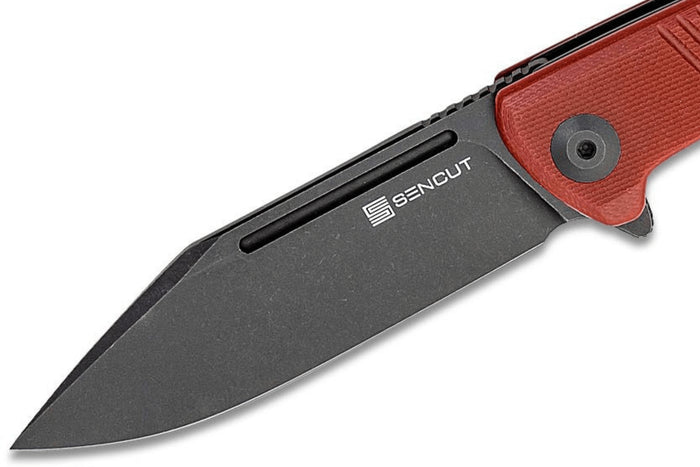 Couteau pliant Sencut Brazoria SA12C manche en G10 bordeaux 11cm