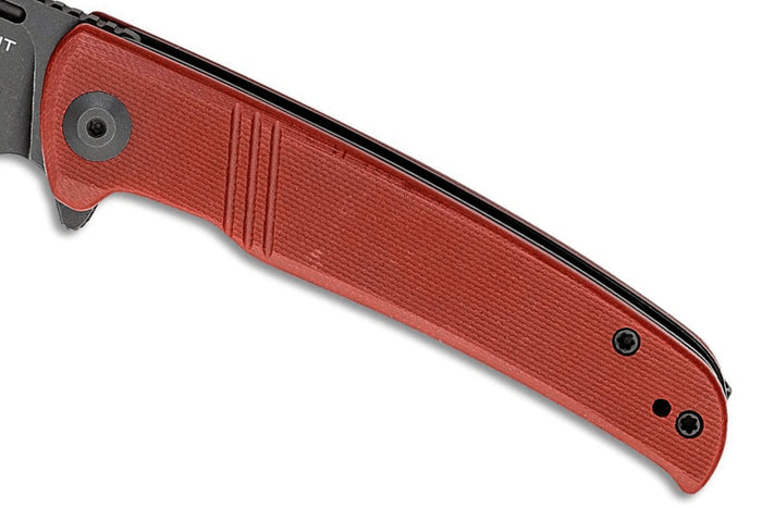 Couteau pliant Sencut Brazoria SA12C manche en G10 bordeaux 11cm