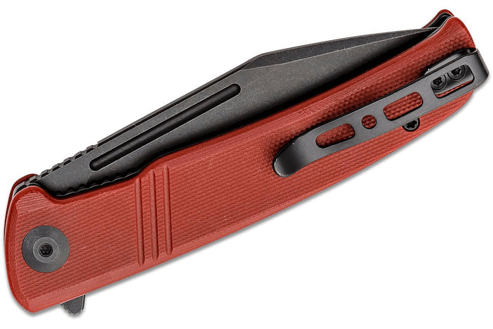 Couteau pliant Sencut Brazoria SA12C manche en G10 bordeaux 11cm