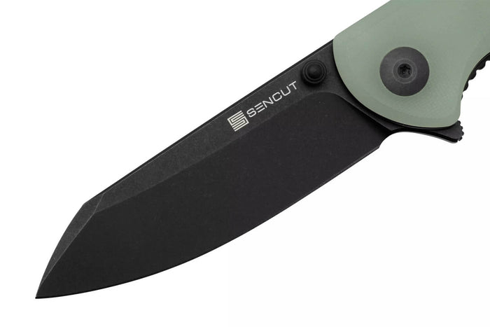 Couteau pliant Sencut Fritch S220142 manche en micarta naturel 10,2cm
