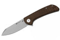 Couteau pliant Sencut Fritch S220143 manche en micarta marron 10,2cm