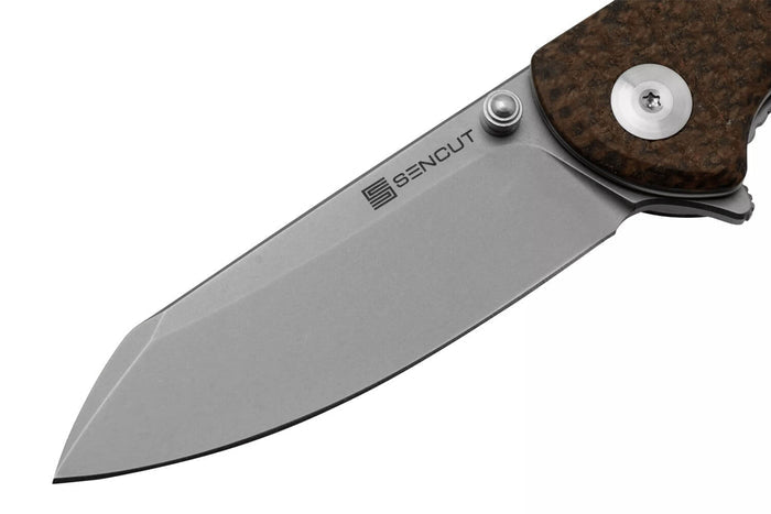 Couteau pliant Sencut Fritch S220143 manche en micarta marron 10,2cm