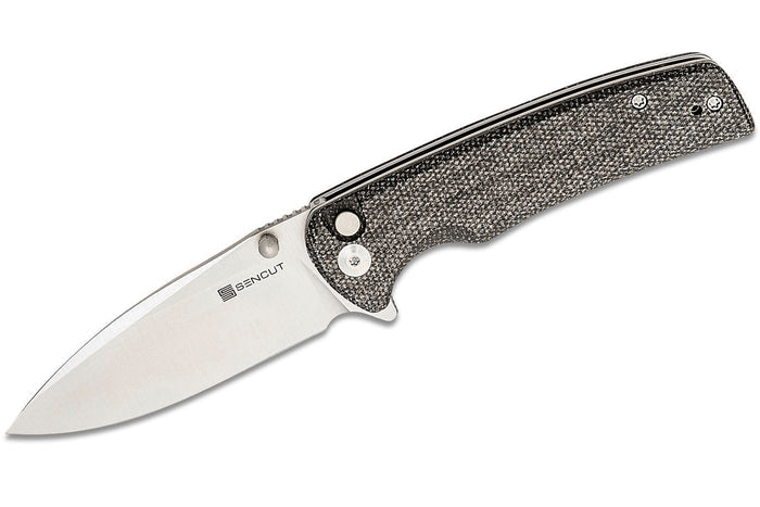 Couteau pliant Sencut Sachse S210071 manche en micarta noir 11cm