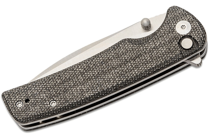 Couteau pliant Sencut Sachse S210071 manche en micarta noir 11cm