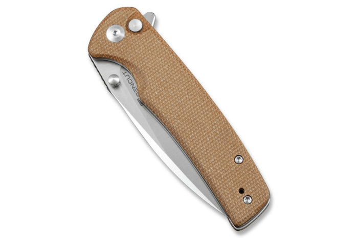 Couteau pliant Sencut Sachse S210073 manche en micarta marron 11,2cm