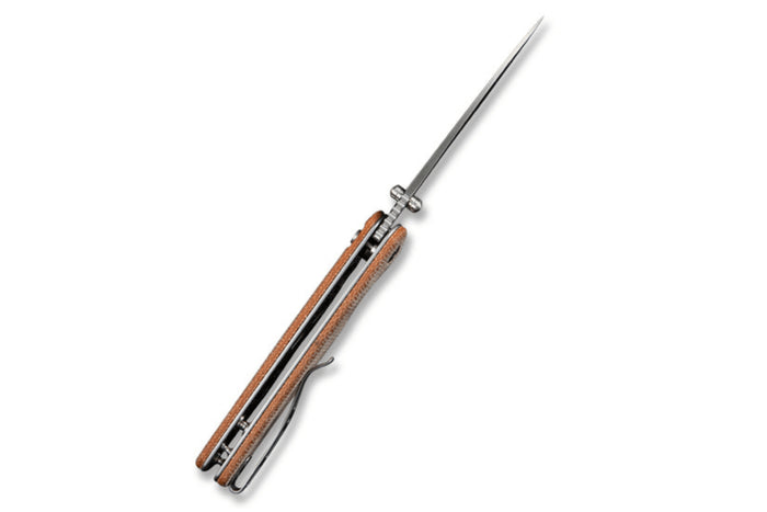 Couteau pliant Sencut Sachse S210073 manche en micarta marron 11,2cm