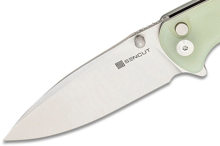 Couteau pliant Sencut Sachse S210074 manche en G10 vert naturel 11cm