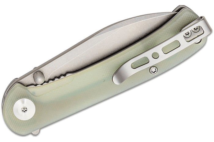 Couteau pliant Sencut Scepter SA03C manche en G10 naturel 10cm