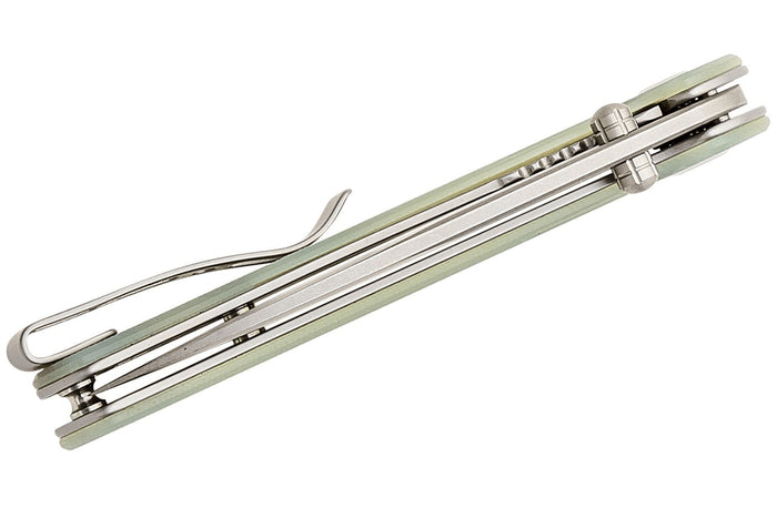 Couteau pliant Sencut Scepter SA03C manche en G10 naturel 10cm