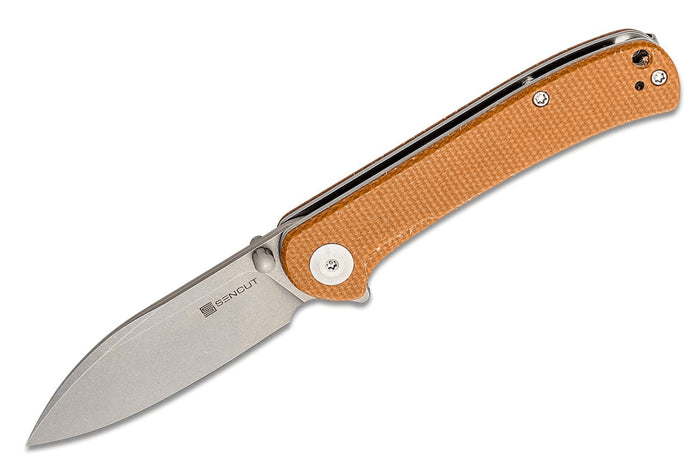 Couteau pliant Sencut Scepter SA03D manche en micarta marron 10cm