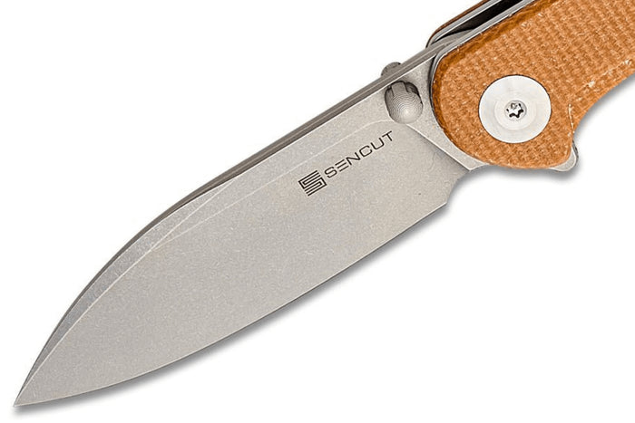 Couteau pliant Sencut Scepter SA03D manche en micarta marron 10cm