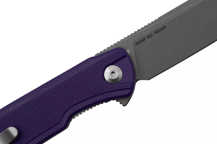 Couteau pliant Sencut Scitus S210422 manche en G10 violet 11,5cm