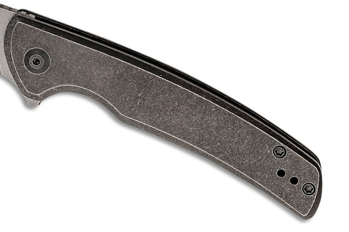 Couteau pliant Sencut Tynan SA10A manche en acier inoxydable noir 10,7cm