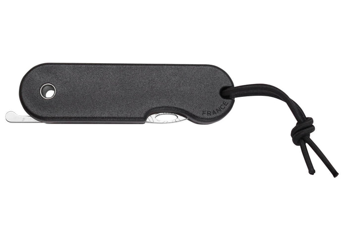 Couteau pliant Skult français éco-responsable Les Fonds Marins manche noir 10cm