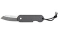 Couteau pliant Skult français éco-responsable manche gris 10cm