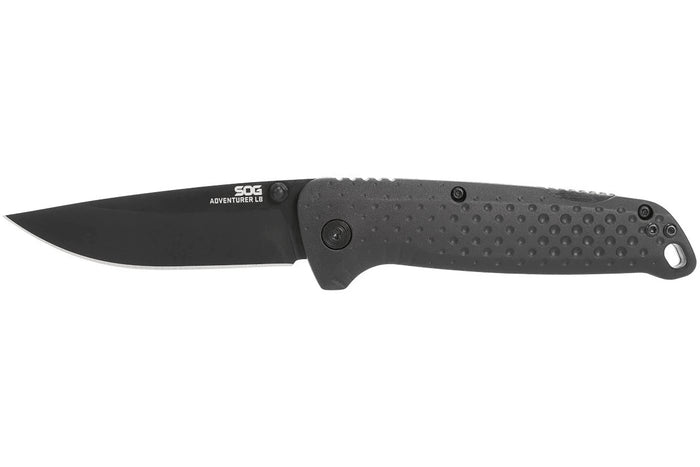 Couteau pliant SOG Adventurer LB Blackout SGADVBK manche nylon et fibres de verre noir 10cm