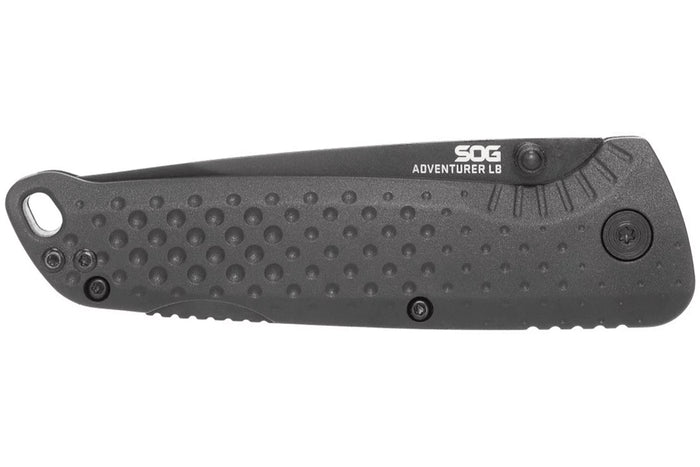Couteau pliant SOG Adventurer LB Blackout SGADVBK manche nylon et fibres de verre noir 10cm