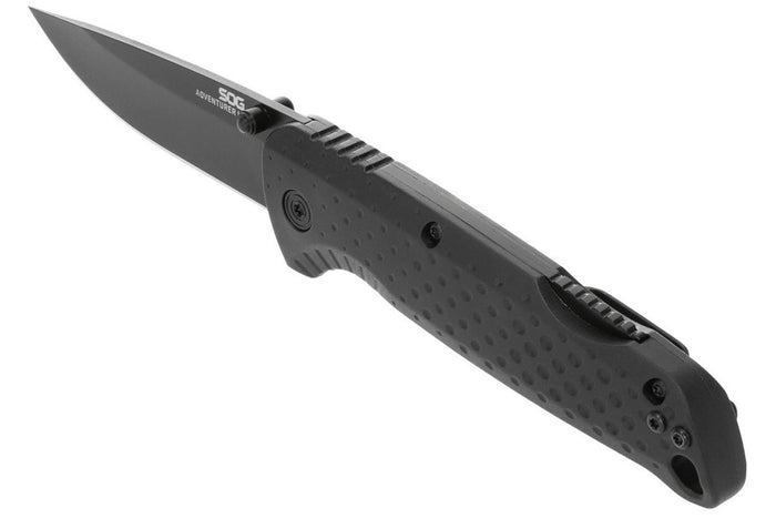 Couteau pliant SOG Adventurer LB Blackout SGADVBK manche nylon et fibres de verre noir 10cm