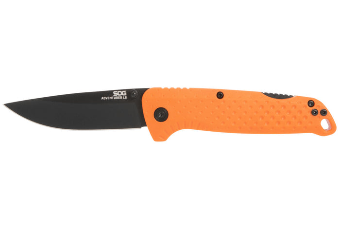 Couteau pliant SOG Adventurer LB SGADVBKOR manche nylon et fibres de verre orange 10cm