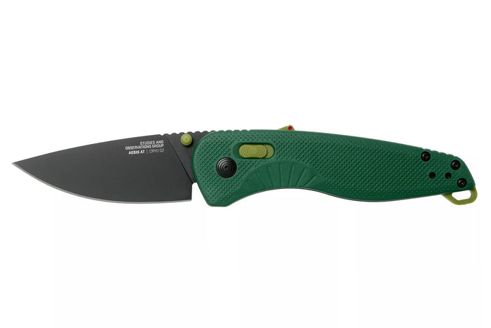 Couteau pliant SOG Aegis AT SGAEFOMO manche en nylon/fibres de verre vert 12,7cm