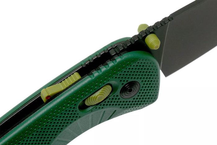 Couteau pliant SOG Aegis AT SGAEFOMO manche en nylon/fibres de verre vert 12,7cm