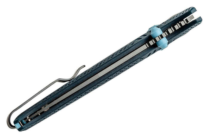 Couteau pliant SOG Altair XR SGALTAIRXRBKB manche en nylon/fibres de verre 10,2cm noir/bleu