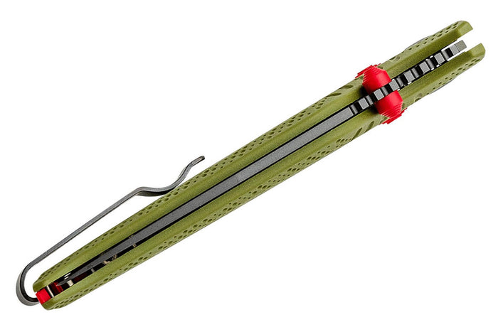 Couteau pliant SOG Altair XR SGALTAIRXRGB manche en nylon/fibres de verre 10,2cm vert/bleu