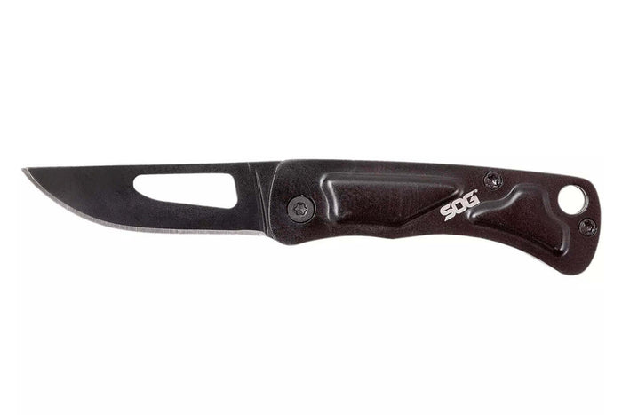 Couteau pliant SOG Centi I SGCE1002 manche en acier 5cm noir