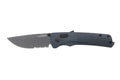 Couteau pliant SOG Flash At Grey SGFLASHSGR semi-denté manche en nylon/fibres de verre gris 11,6cm