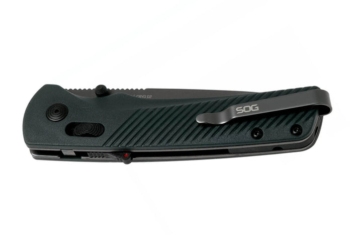 Couteau pliant SOG Flash At Urban Grey SGFLASHGR manche en FRN gris 11,6cm