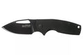 Couteau pliant SOG STOUT FLK SGSTOUTBK manche en acier inox/G10 noir 9,6cm
