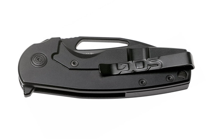 Couteau pliant SOG STOUT FLK SGSTOUTBK manche en acier inox/G10 noir 9,6cm