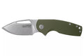 Couteau pliant SOG STOUT FLK SGSTOUTGR manche en acier inox/G10 olive 9,6cm