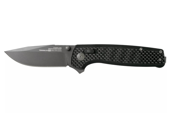 Couteau pliant SOG Terminus XR LTE SGTM1032 manche G10/carbone 10,8cm noir